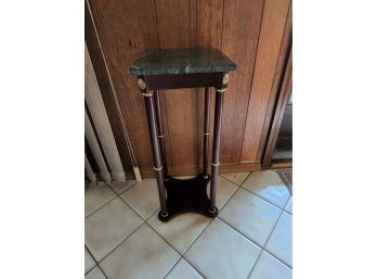 Green Marble Topped Occasional Table