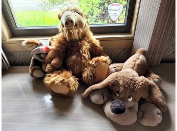 Plush Alf And Bunny