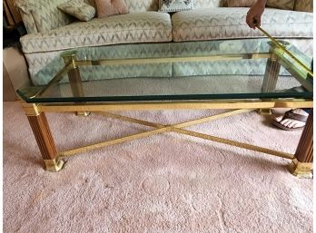 Glass Top Coffee Table