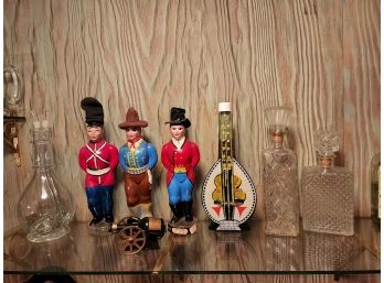 Figural Liquor Bottles