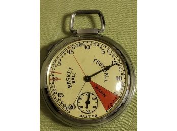 Vintage Pastor Coach's Stop Watch - Working