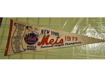 1973 Mets World Series Pennant