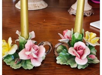 Capodimonte 8 - 2 Candle Holders