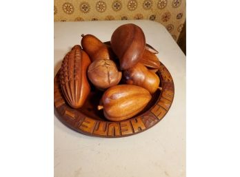 Wooden Fruit