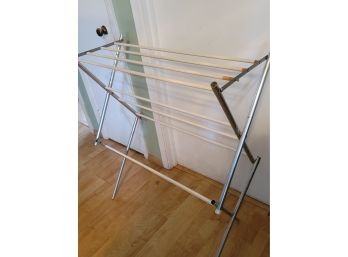 Folding Clothes Rack #1