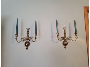 2 - 12x11 Brass Sconces