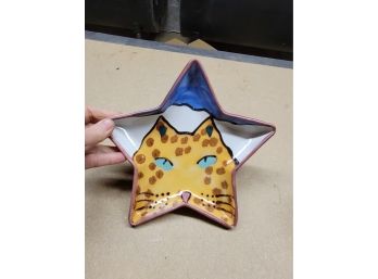 Cat Face Star Dish