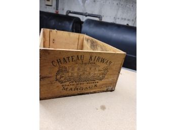 Chateau Kirwan Wood Crate