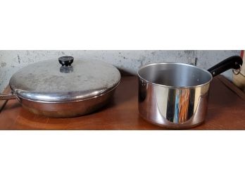 Revere Frying Pan And Sauce Pot