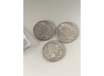 Peace Dollar Coin Lot 2 WILL SHIP COINS