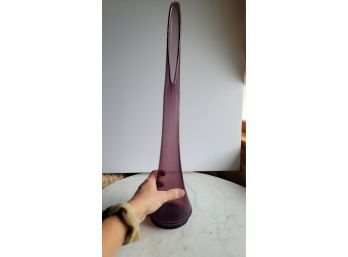 Large Purple Vase