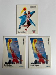1991-92 Scottie Pippen Chicago Bulls By Skybox