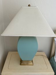 Light Blue Base Table Lamp