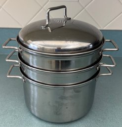 Stackable Stainless Steel Pots