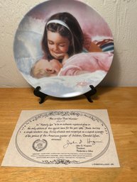 Sisterly Love Collectible Plate By Special Moments Collection