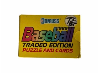 1989 DONRUSS Baseball Cards UNOPENED With Puzzle Card