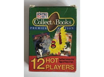 1990 NFL Pro Set CollectABooks Premier Edition Football Cards Pack