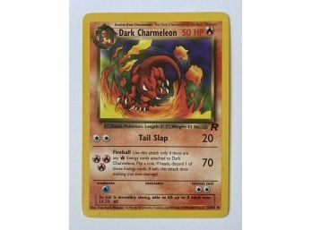 Dark Charmeleon 50 HP No. 32/82 Pokemon Card, 1995, 96, 98 Nintendo