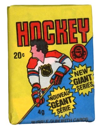 1980-81 O-Pee-Chee Hockey Wax Pack ~ MARK MESSIER ROOKIE YEAR