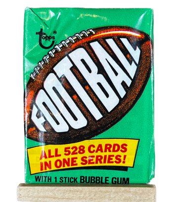 1974 TOPPS FOOTBALL 2-CARD WAX PACK FACTORY SEALED ~ RARE