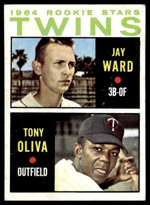 1964 TOPPS TONY OLIVA ROOKIE BASEBALL CARD