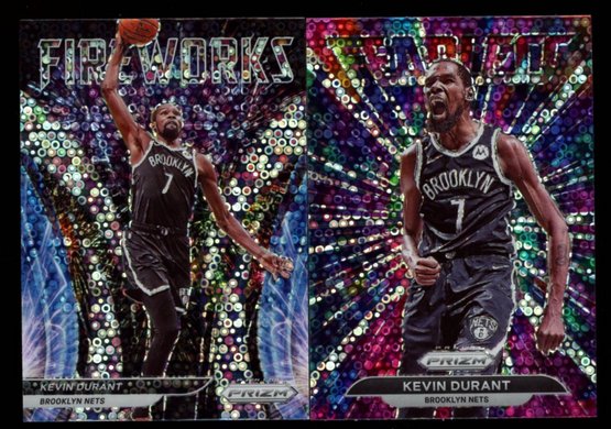 KEVIN DURANT LOT OF 2 INSERTS