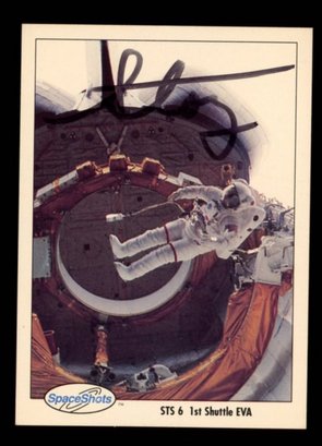 STORY MUSGRAVE AUTOGRAPHED CARD ~ NASA ASTRONAUT