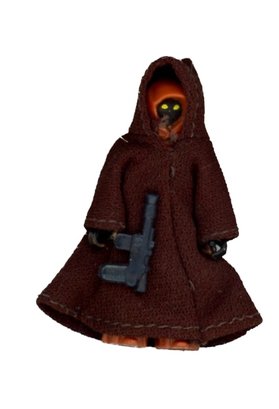 Jawa - Vintage Star Wars Action Figure WITH WEAPON 1977 KENNER
