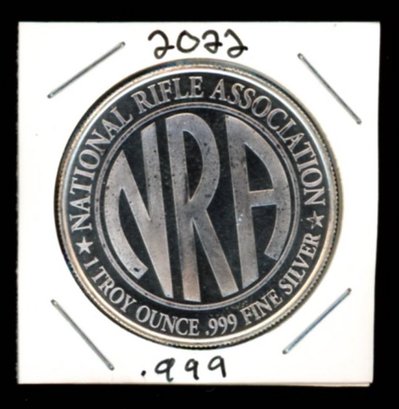 2022 SILVER NRA US COIN OUNCE