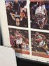 1996-97 Topps Basketball Uncut Sheet Framed 40x30 ~ Kobe / Iverson / Garnett  Nash Rookies