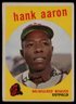 1959 TOPPS HANK AARON BASEBALL CARD