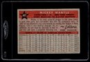 1959 TOPPS MICKEY MANTLE BASEBALL CARD