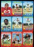 1971 TOPPS FOOTBALL PARTIAL SET WITH STARS 123/263