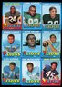 1971 TOPPS FOOTBALL PARTIAL SET WITH STARS 123/263