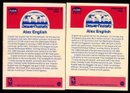 1986 Fleer Alex English Rookie Stickers (2)