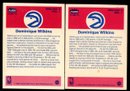 1986 Fleer Dominique Wilkins Rookie Stickers (2)