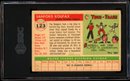 1955 TOPPS SANDY KOUFAX ROOKIE CARD SGC 3