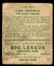 1933 GOUDEY LOU GEHRIG BASEBALL CARD