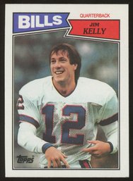 1987 Topps Jim Kelly Rookie Card