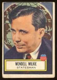 1952 TOPPS LOOK N SEE WENDELL WILKIE