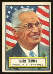 1952 TOPPS LOOK N SEE HARRY TRUMAN