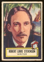 1952 TOPPS LOOK N SEE ROBERT LOUIS STEVENSON