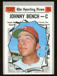 1968 TOPPS BASEBALL JOHNNY BENCH