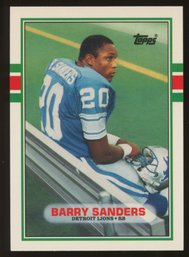 1989 Topps Barry Sanders Rookie