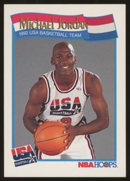 1991 NBA Hoops USA National Team ~ Michael Jordan