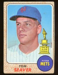 1968 Topps Baseball Tom Seaver Rookie Cup