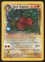 Pokemon Card - Dark Dugtrio Team Rocket 6/82 Holo Rare