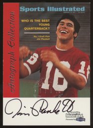 1999 FLEER SPORTS ILLUSTRATED JIM PLUNKETT AUTO