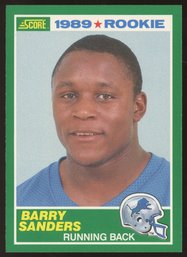 1989 SCORE BARRY SANDERS ROOKIE