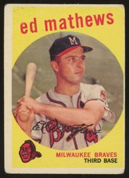 1959 Topps Ed Mathews